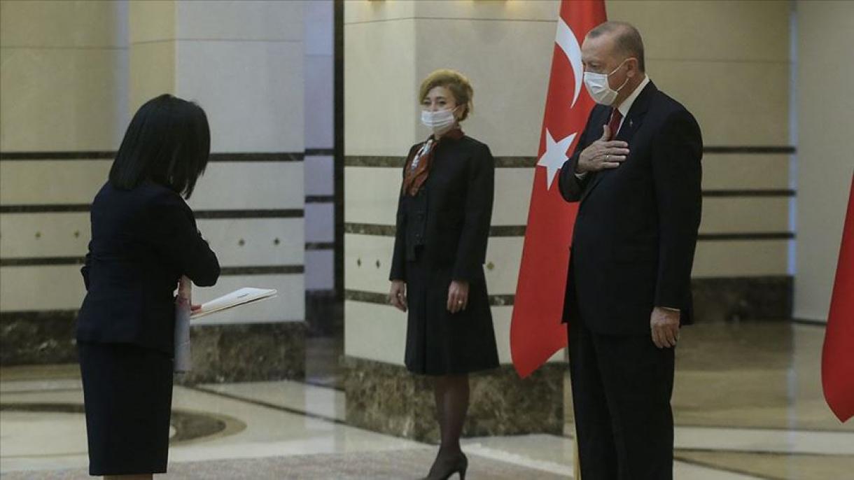 Президент Эрдоган бүгүн элчилерди кабыл алды