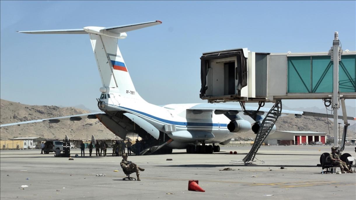 Aviões russos estão em Cabul para participar na evacuação