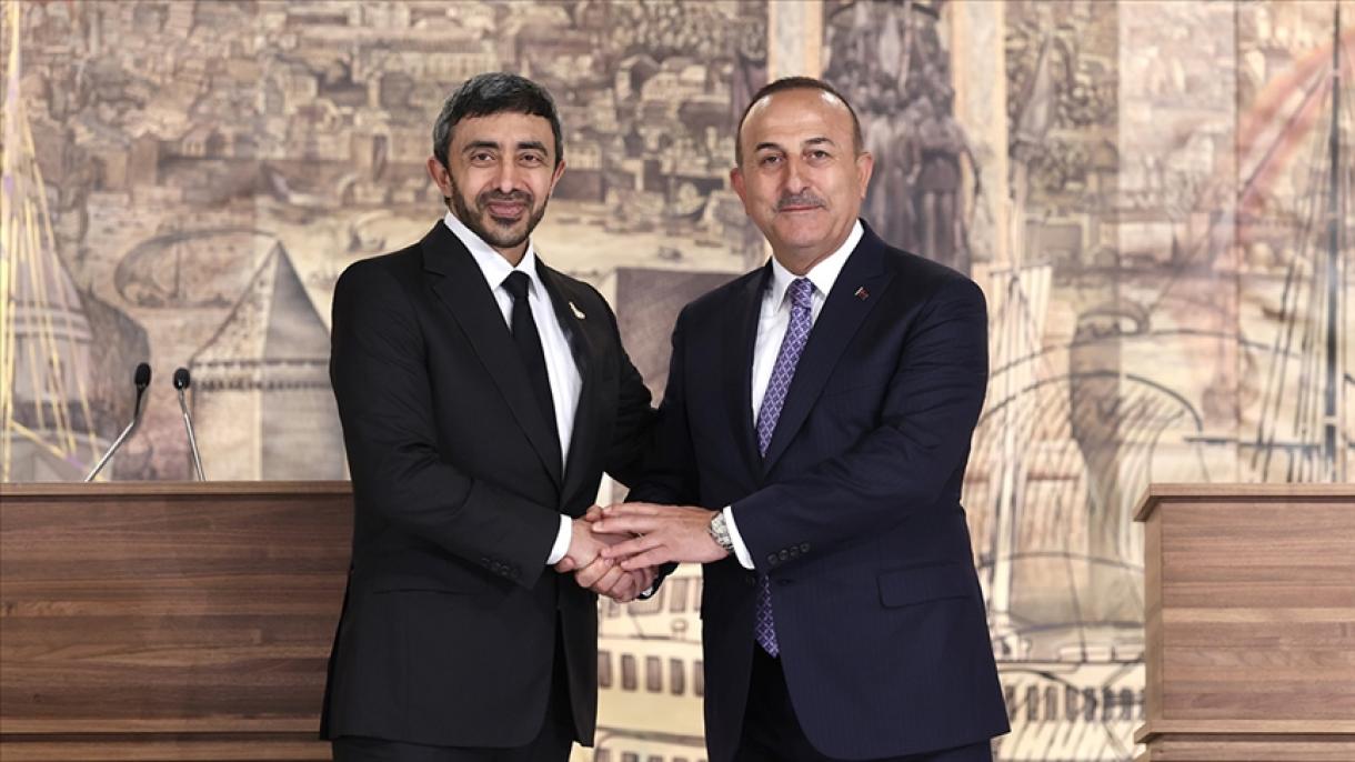 Çavușoğlu a purtat o discuție telefonică cu omologul său din Emiratele Arabe Unite