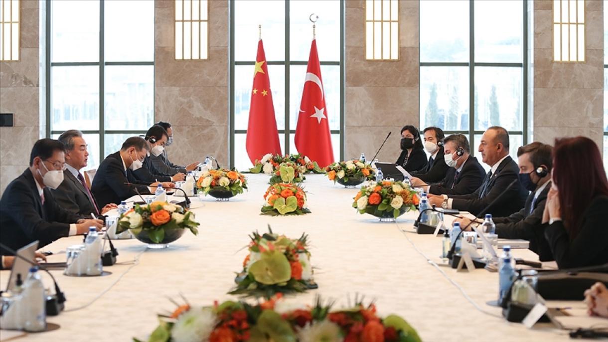 وزرای امور خارجه ترکیه و چین در آنکارا دیدار کردند