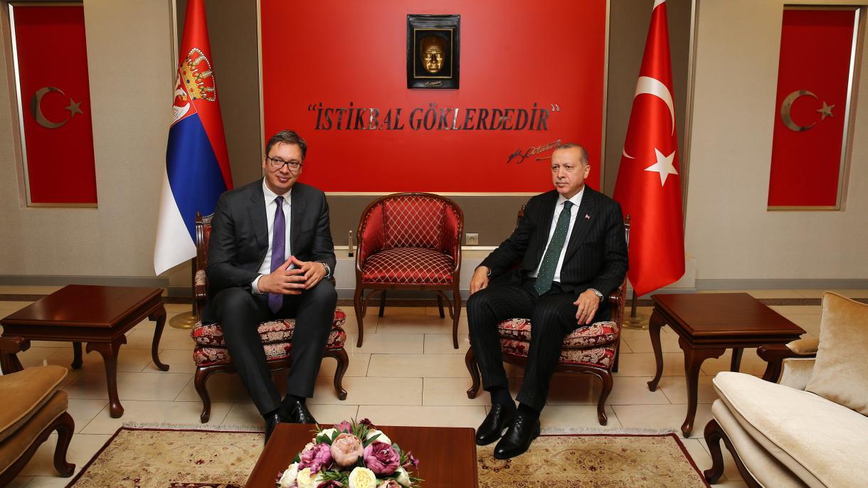 اردوغان از تمایل به افزایش حجم تجارت با صربستان در سطح 3 میلیارد دالر خبر داد