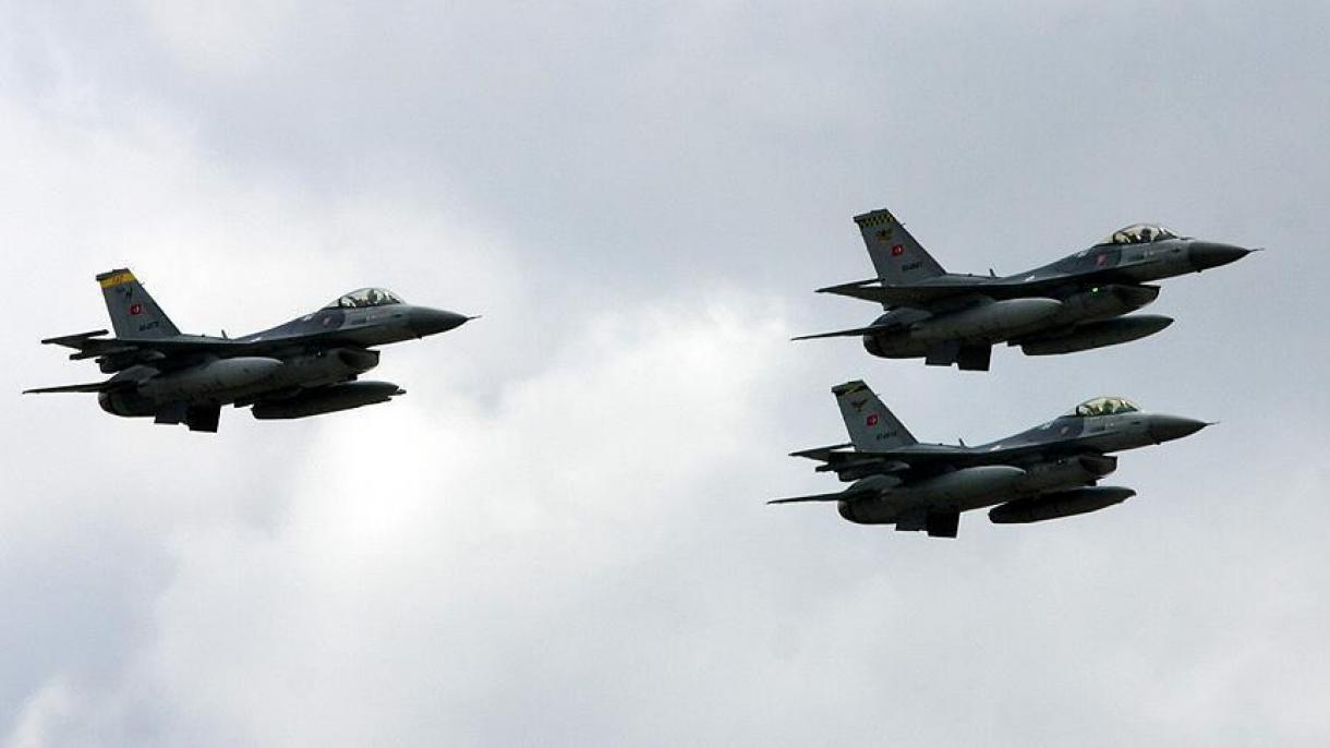 Aviões de combate turcos neutralizam 30 alvos do DAESH