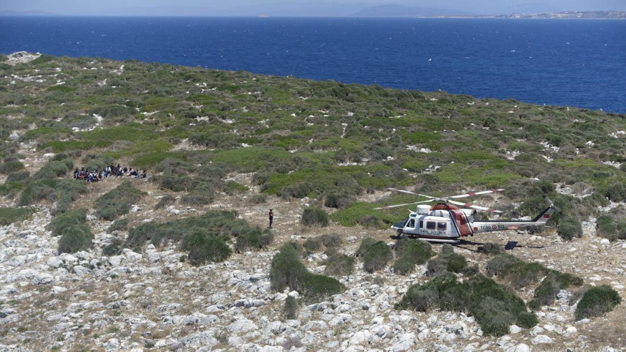 اطلاعیه وزارت کشور ترکیه در مورد نجات پناهجویان گرفتار در سواحل چشمه