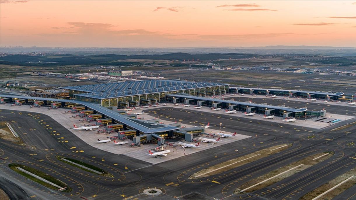 O Aeroporto de Istambul e THY alcançam o maior número de voos na Europa