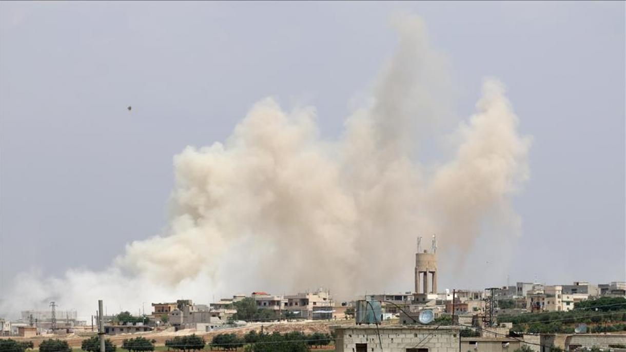حمله هوایی به بیمارستانی در استان حما سوریه
