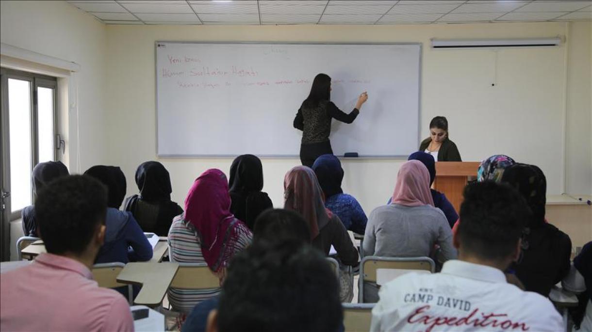 تمایل گسترده جوانان اداره منطقه ای شمال عراق به آموزش زبان ترکی