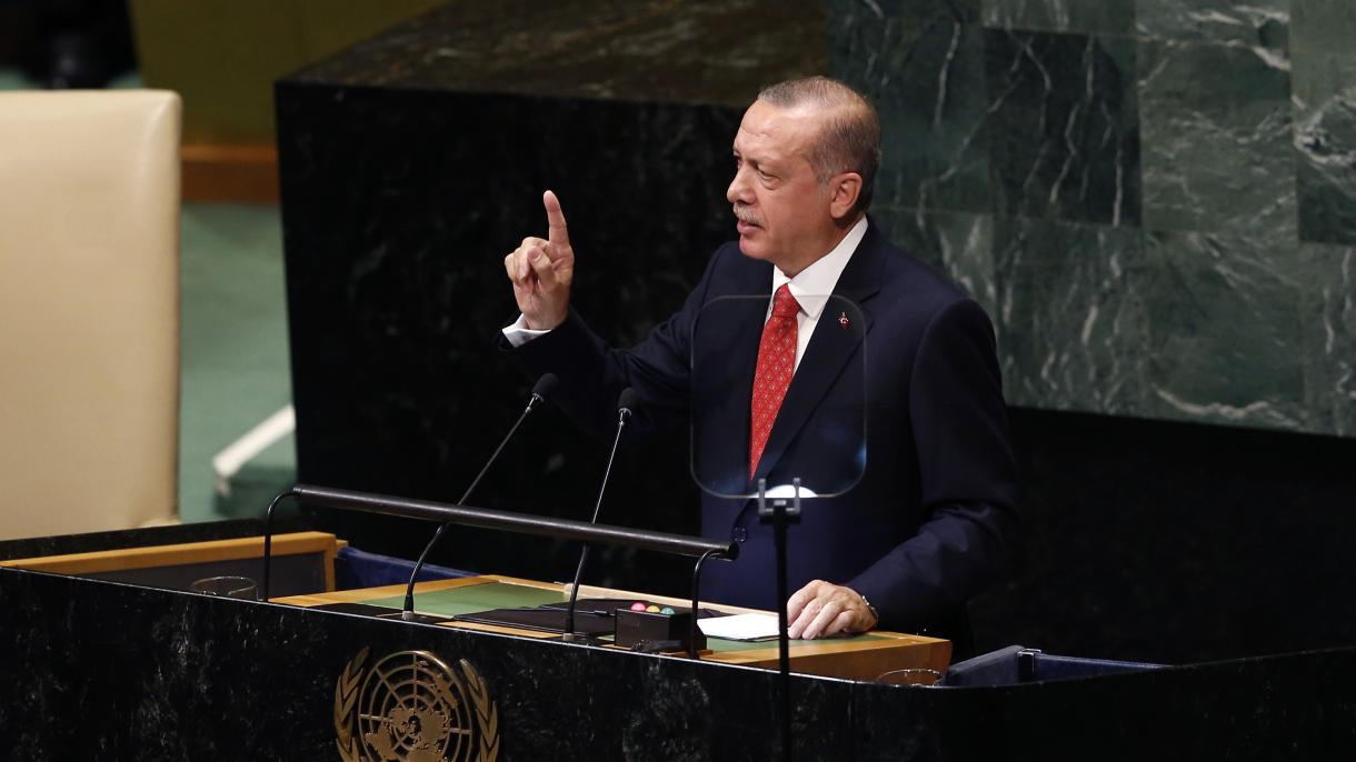Erdogan critica la estructura de la ONU