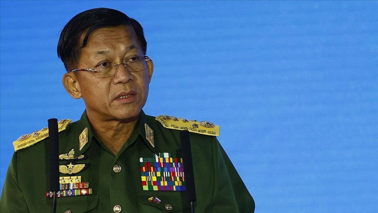انتقاد رهبر دولت نظامی میانمار از دخالت دیگر کشورها در امور داخلی این کشور