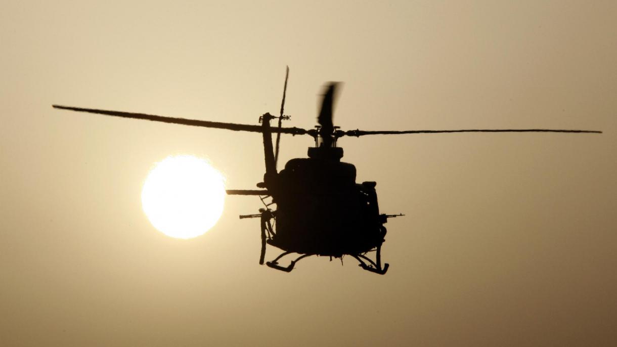 A Jón-tengerbe zuhant egy kanadai katonai helikopter