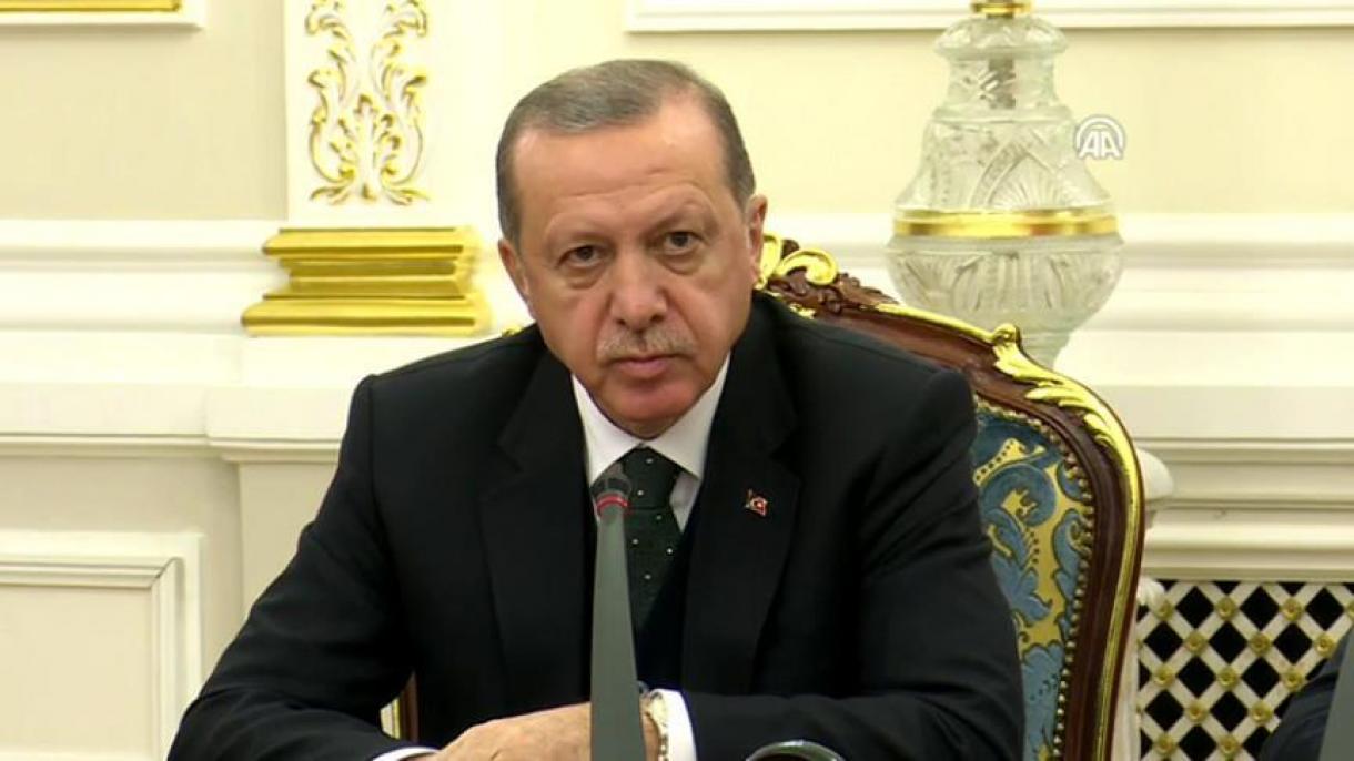 اردوغان وزیر امور خارجه قطر را به حضور پذیرفت