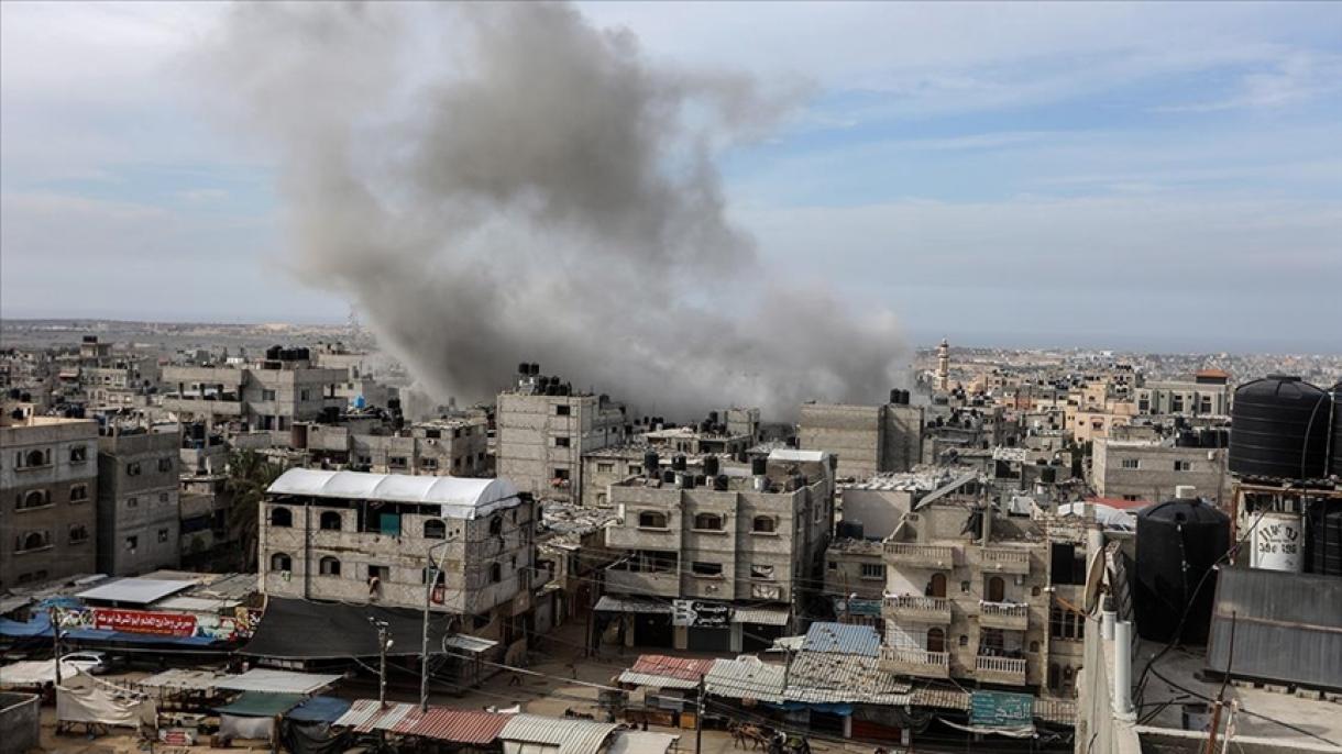 以色列对被封锁的加沙地带的袭击仍在继续
