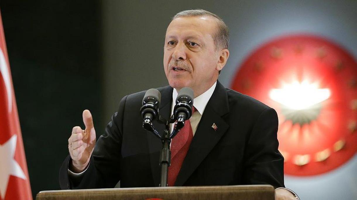 سخنرانی رجب طیب اردوغان در ضیافت افطار