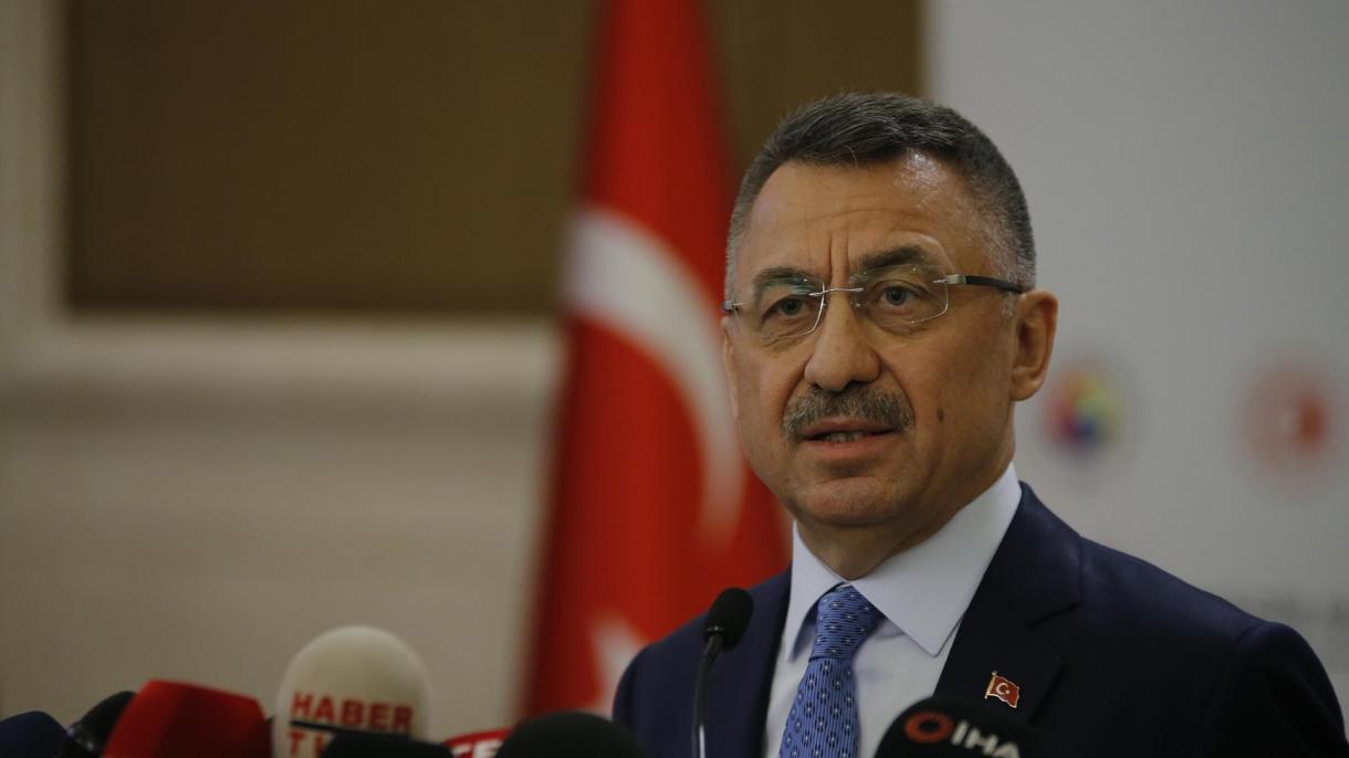 Vitse-prezidenti Fuat O’ktay, Turkiya tahdidlarga qaramasdan o’z yo'lida davom etadi dedi.