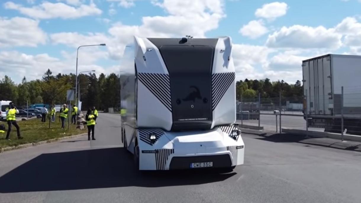 Se estrena el primer camión eléctrico y sin conductor en Suecia