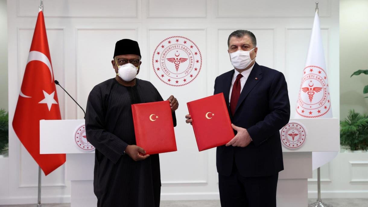 土耳其与尼日利亚卫生部签署合作协议