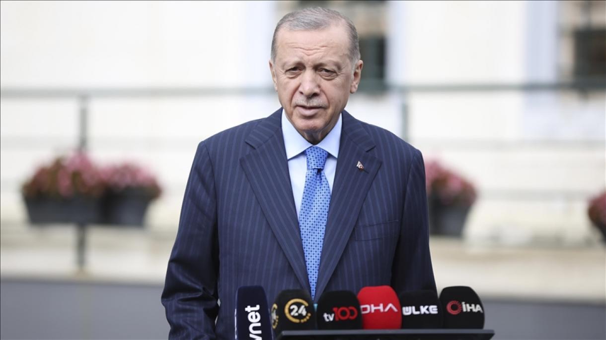 Președintele Erdoğan a răspuns la întrebările jurnaliștilor