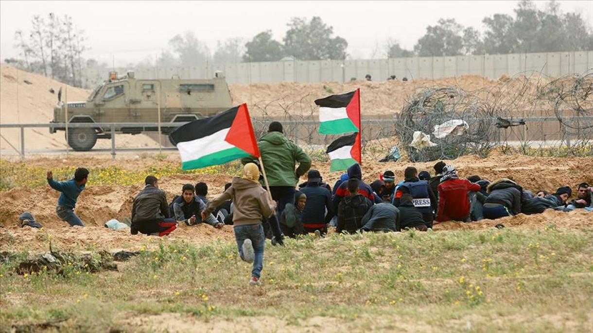 83 palestinos são feridos após a intervenção das tropas israelenses na fronteira com a Faixa de Gaza