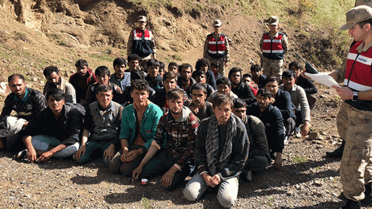 در ترکیه شمار زیادی از مهاجرین قاچاق دستگیر شدند