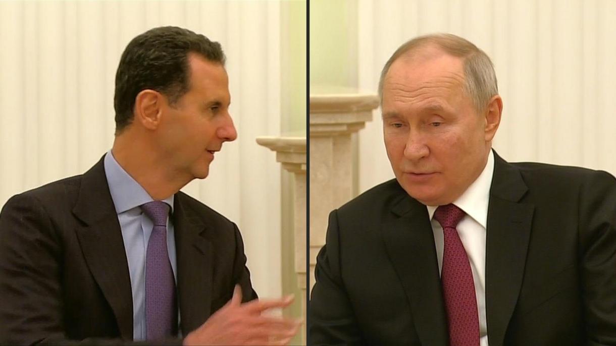 Başar Asad Moskwada Saparda Boldy