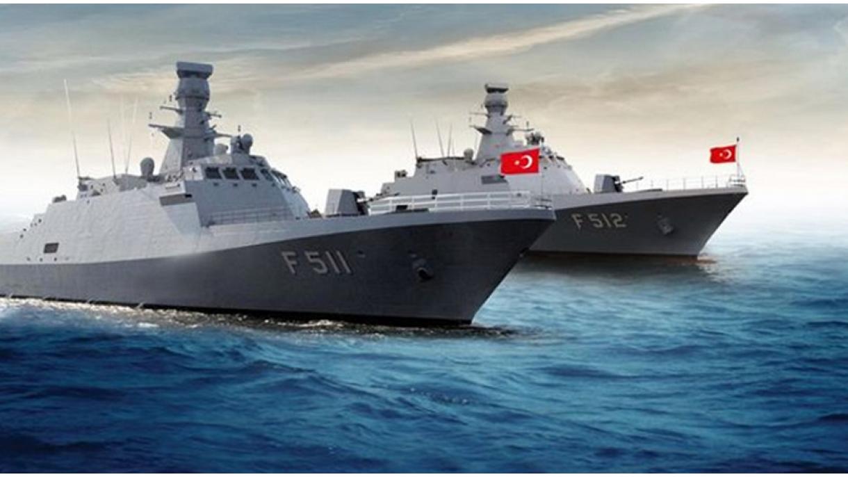 O buque nacional da Turquia: MILGEM