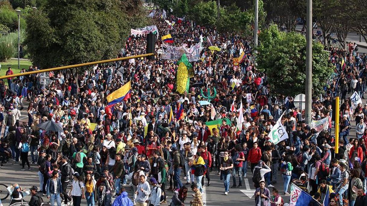 Colombia: nueva jornada de protesta nacional en contra del Gobierno