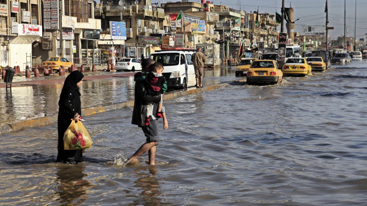 Inundaciones dejan 7 muertos en Irak