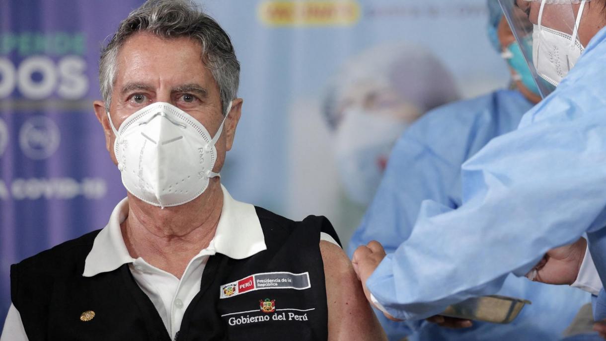 Presidente do Peru anuncia novo plano de vacinação contra coronavírus