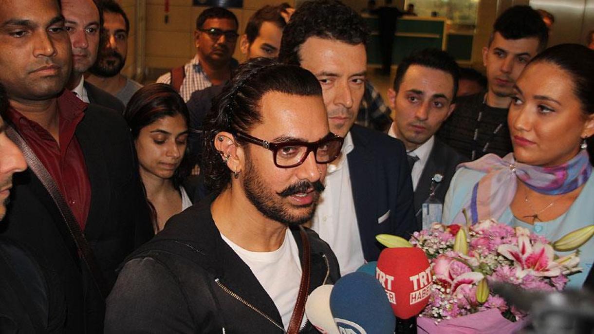 Aamir Khan está en Turquía en una visita de cuatro días
