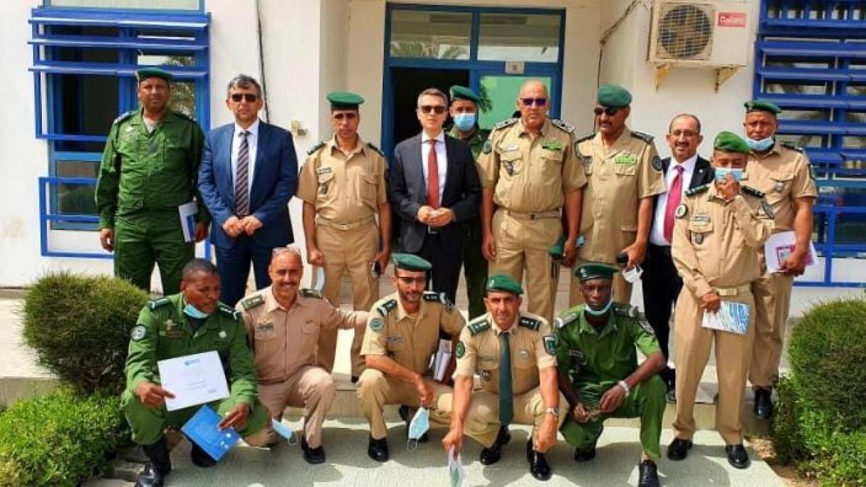 کلاس آموزش زبان ترکی برای افسران ارتش موریتانی