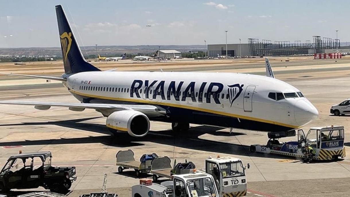 Ryanair cancela os voos para Telavive