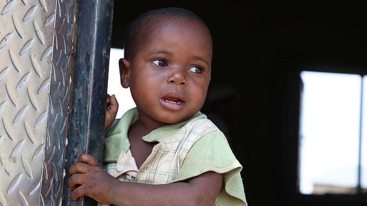 尼日利亚儿童因营养不良死亡