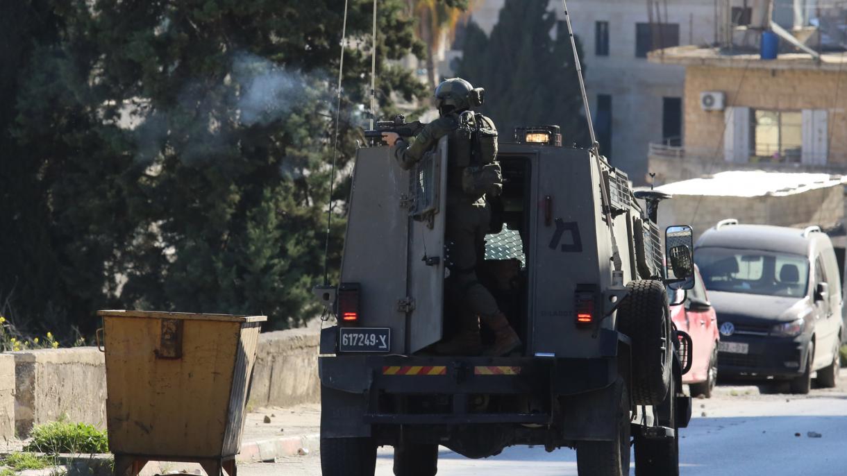 کشته شدن دو فلسطینی در حمله نظامیان اسرائیلی به نابلس