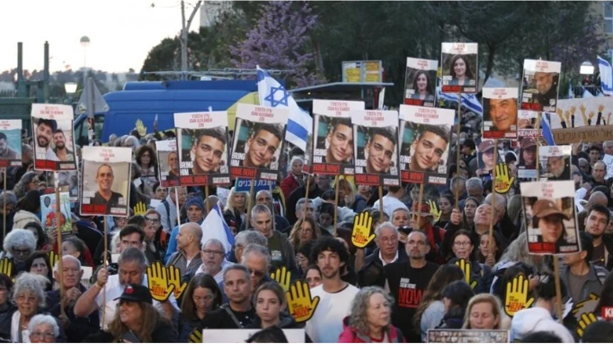 Kormányellenes tüntetések Izraelben