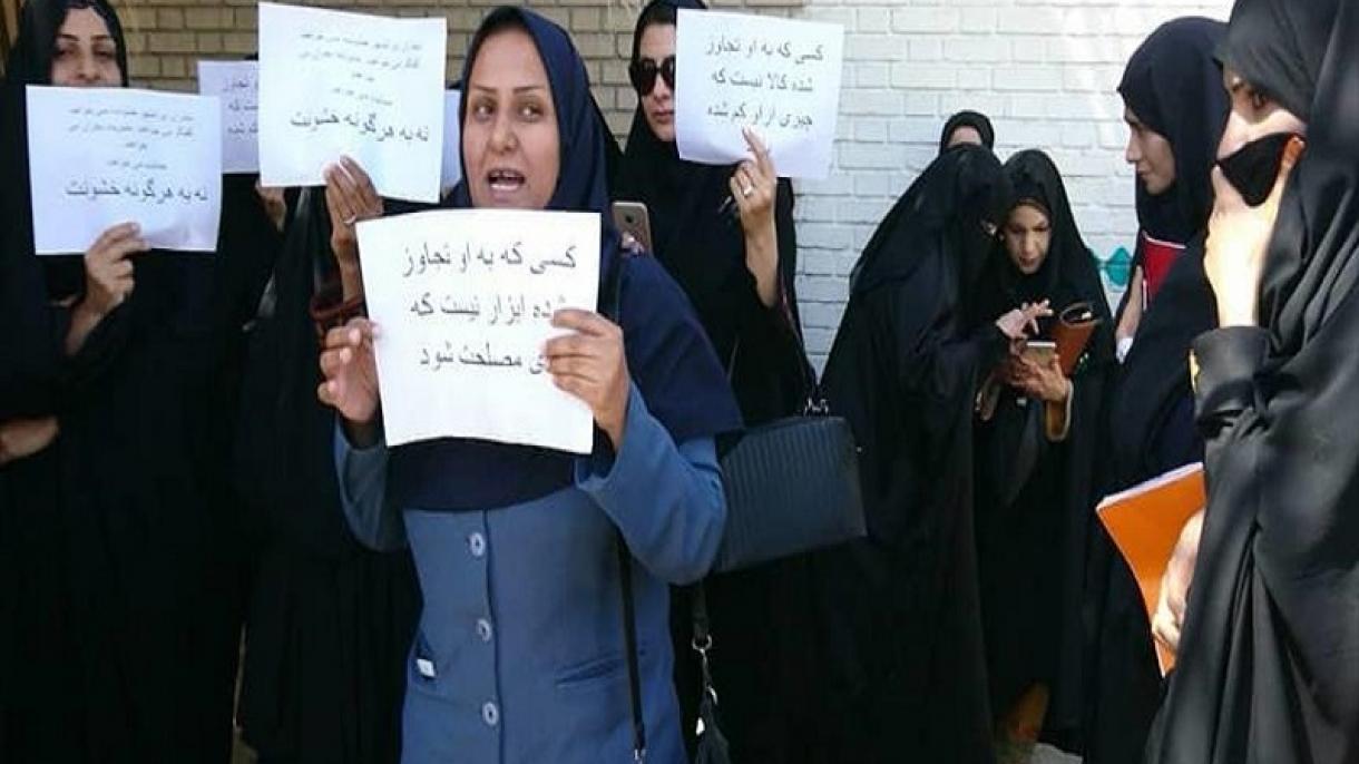 زنان بلوچ‌ در اعتراض به تجاوز به دختران ایرانشهر تجمع کردند