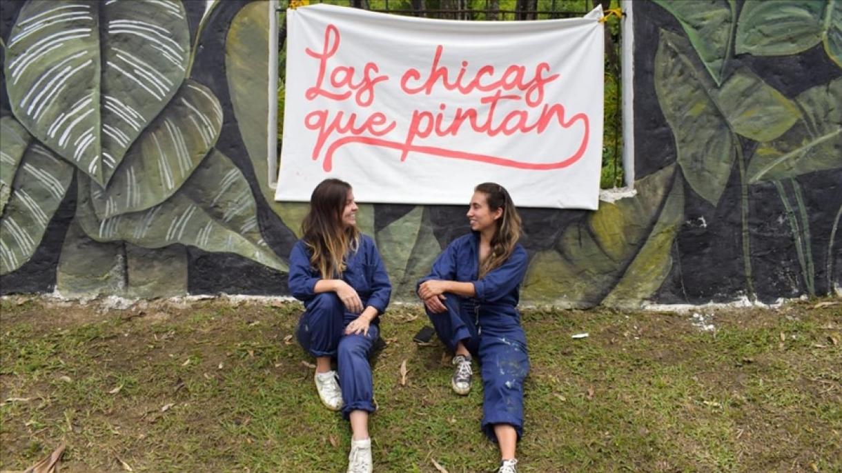 Las chicas que pintan, las artistas surgidas con trazos de talento durante la pandemia en Colombia