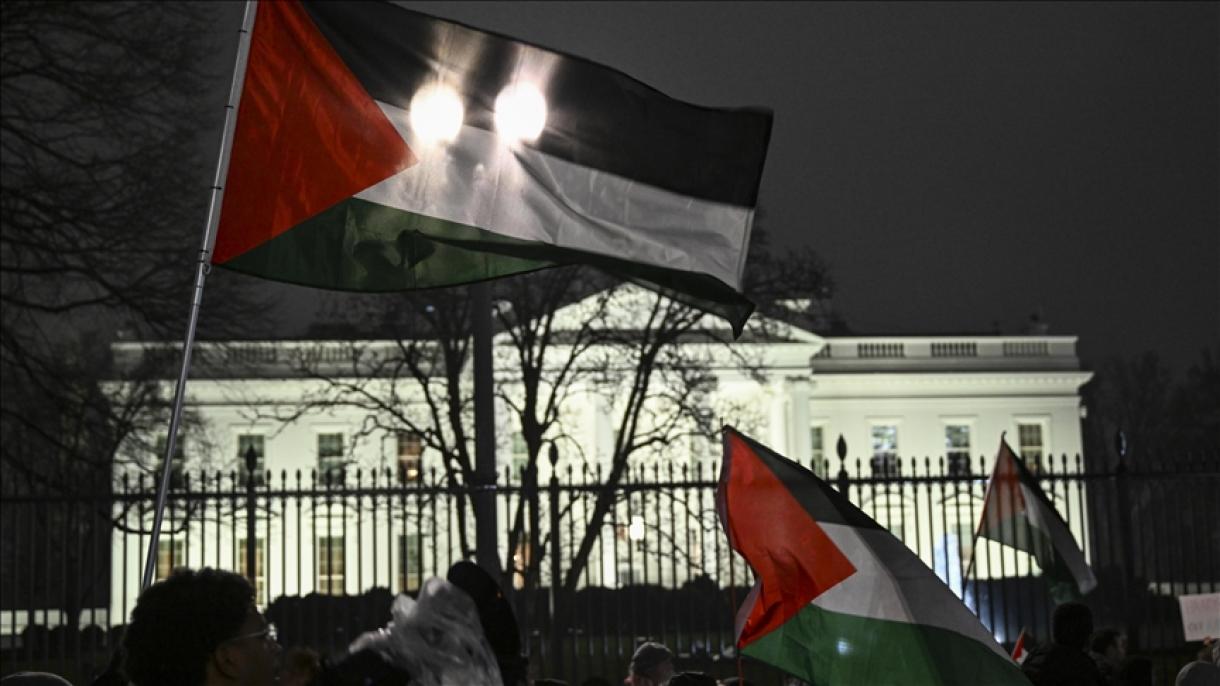 Manifestaciones en Washington DC y Los Ángeles en contra de los ataques de Israel contra Rafah