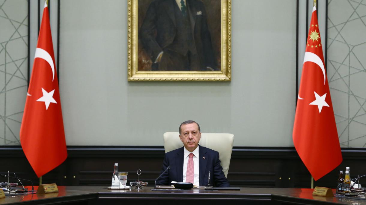 اجلاس هیئت وزرا به رهبری اردوغان