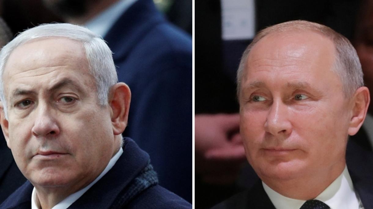 Vlagyimir Putyin orosz államfő találkozott Benjamin Netanjahu izraeli miniszterelnökkel