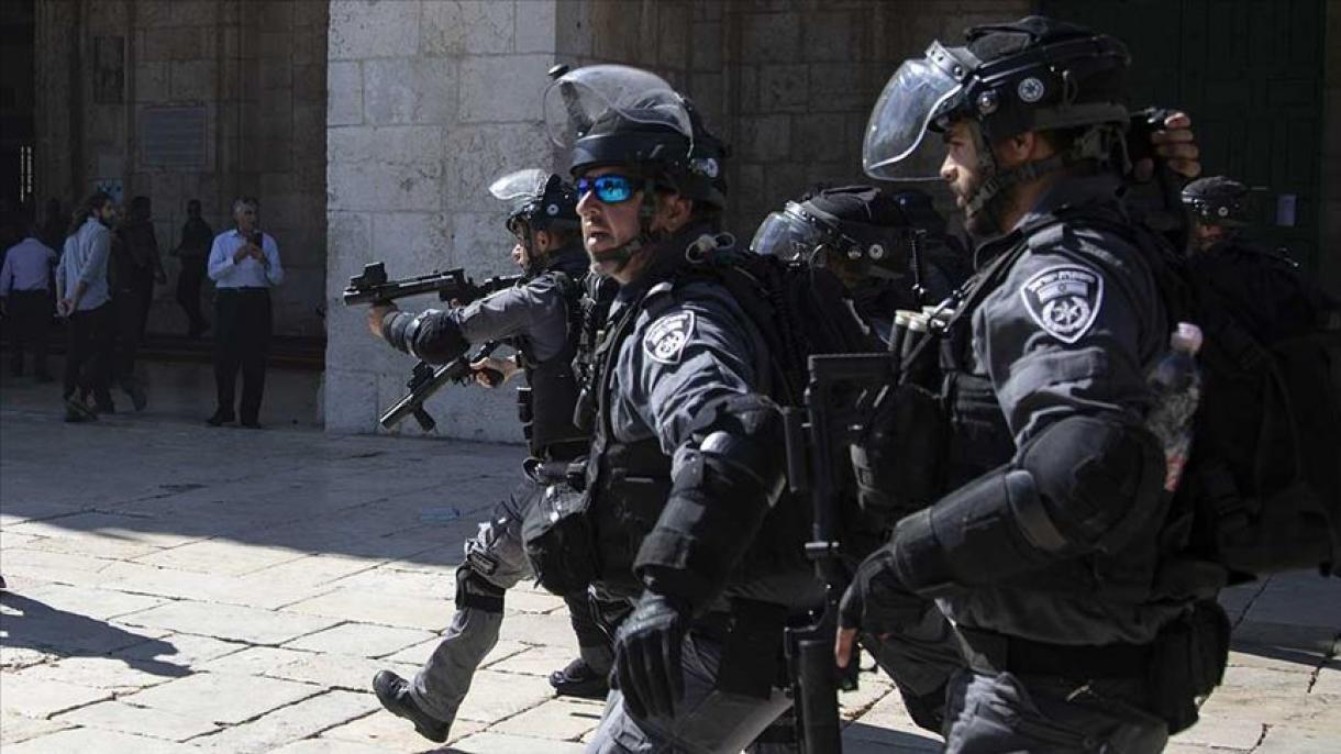 İsrail polisi 10 fələstinlini yaralayıb