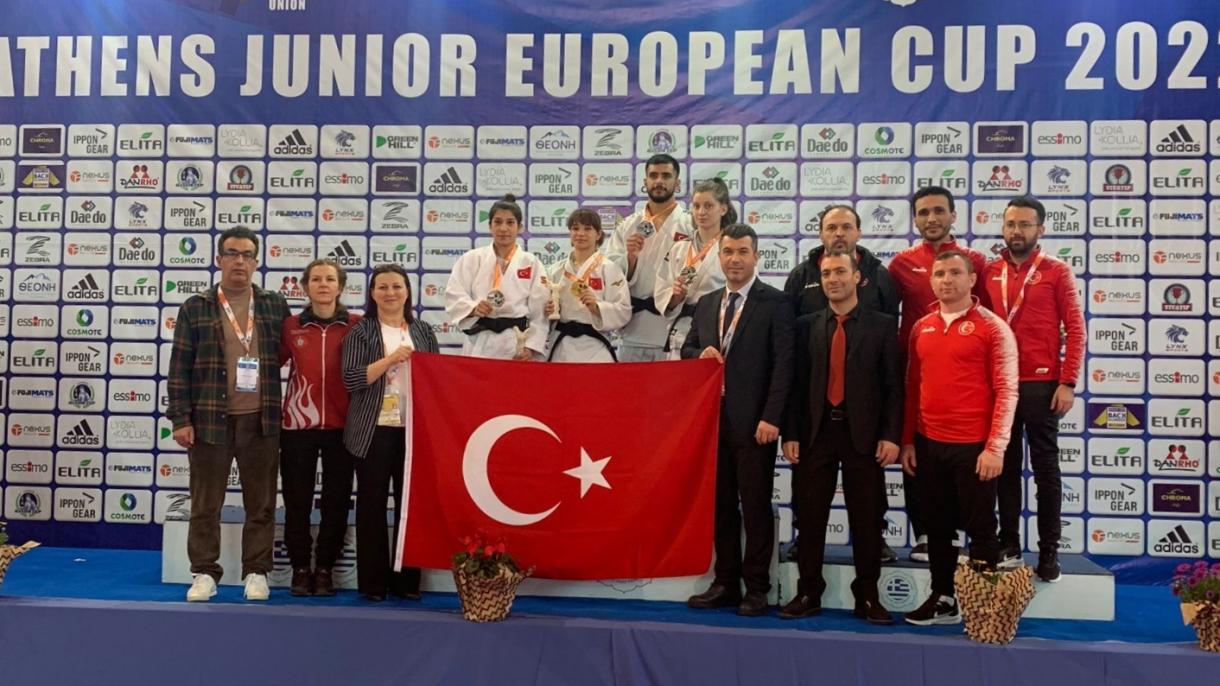 Tinerii judoka din Turcia s-au clasat pe locul doi în Europa
