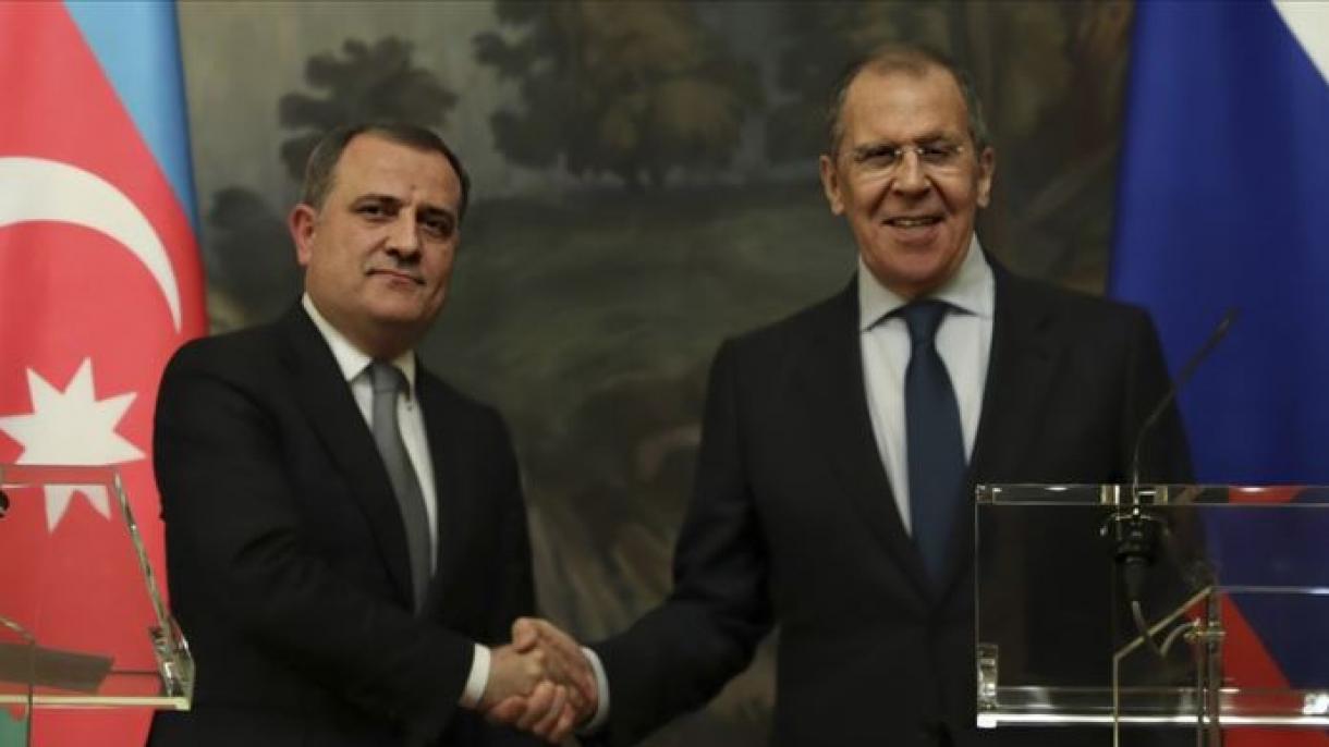Ceyhun Bayramov və Sergey Lavrov Laçın yolu ətrafında cari vəziyyəti müzakirə ediblər