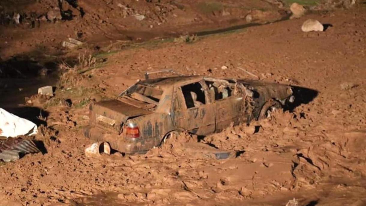 یک کشته بر اثر سیل در اردن