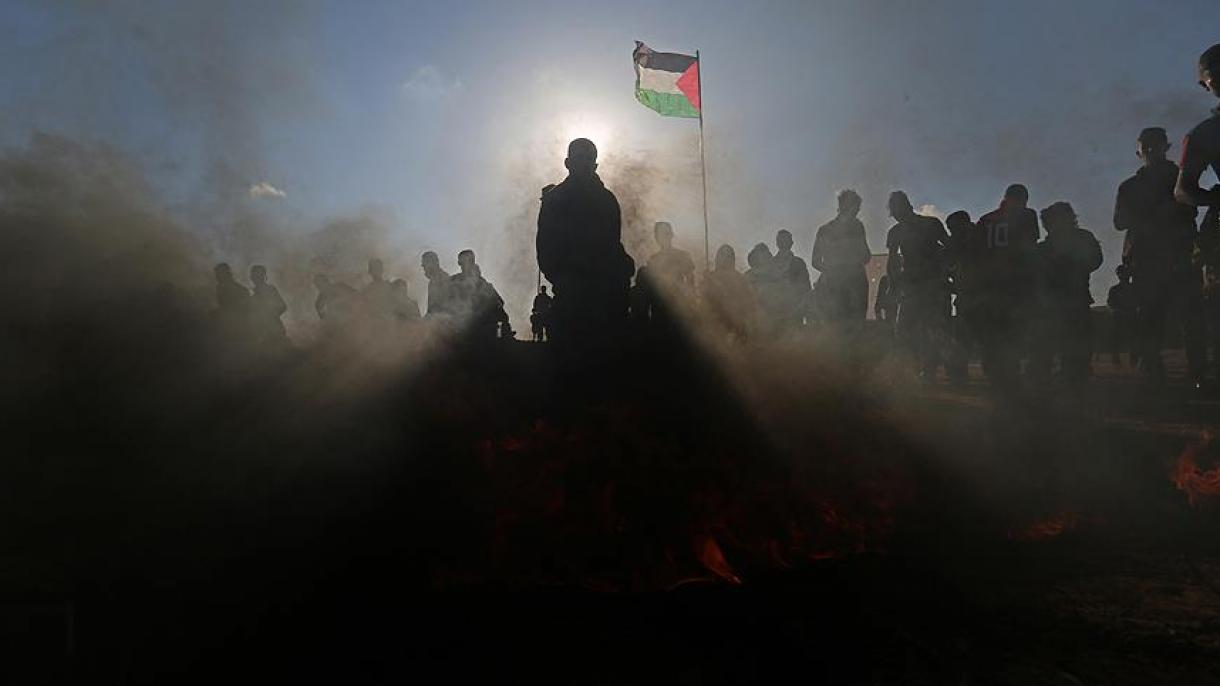 O chamado de participação nas manifestações em Gaza