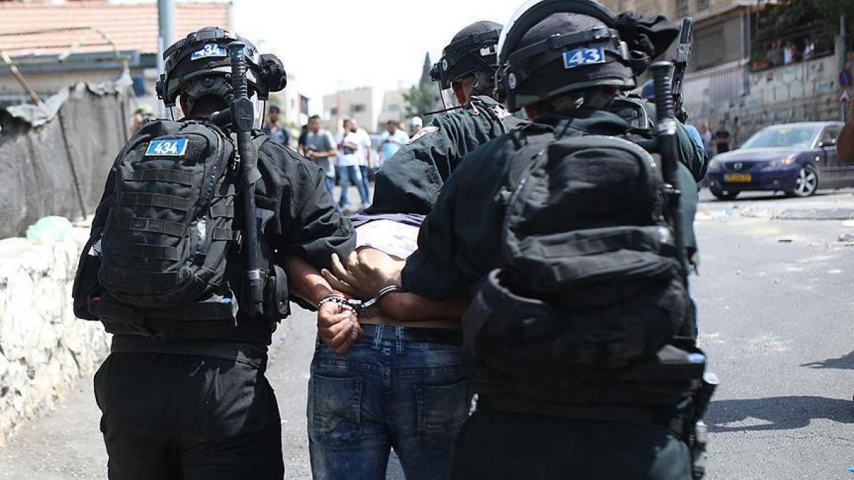 Израелските сили за сигурност задържаха 17 палестинци