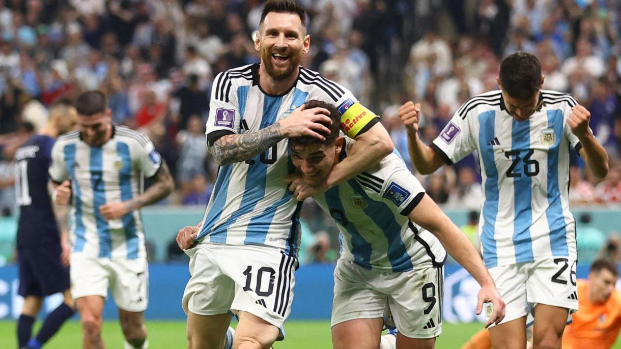 Argentina taqımı finalğa çıqtı
