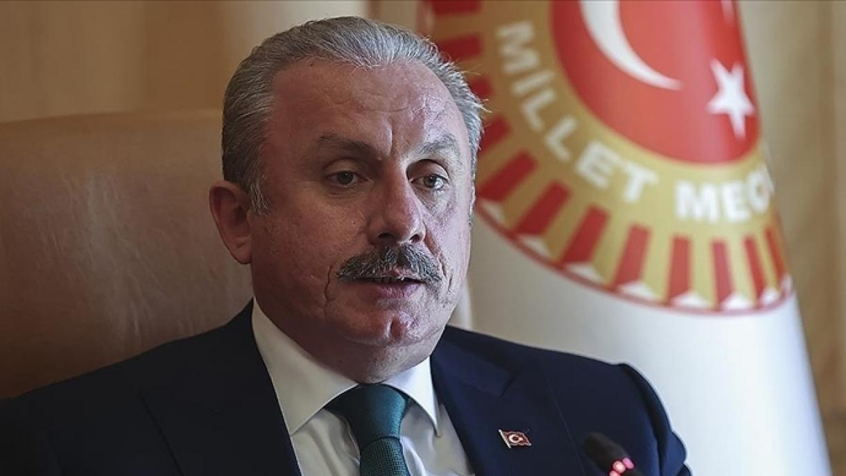 رئیس مجلس ترکیه اولین سالگرد پیروزی جنگ قره‌باغ را تبریک گفت