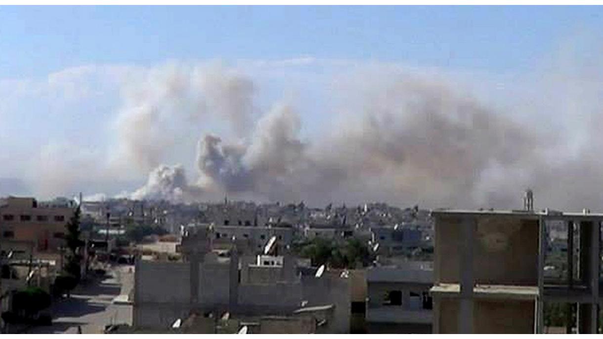 حمله مرگبار جنگنده‌های رژیم اسد به بازاری در ادلب