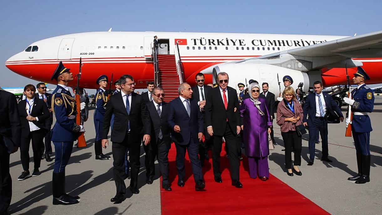 El presidente turco viaja a Azerbaiyán para contactos oficiales