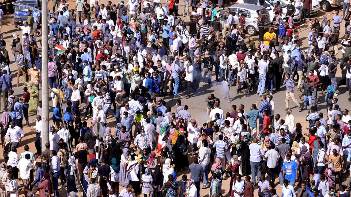 Суданда болгон митингдер
