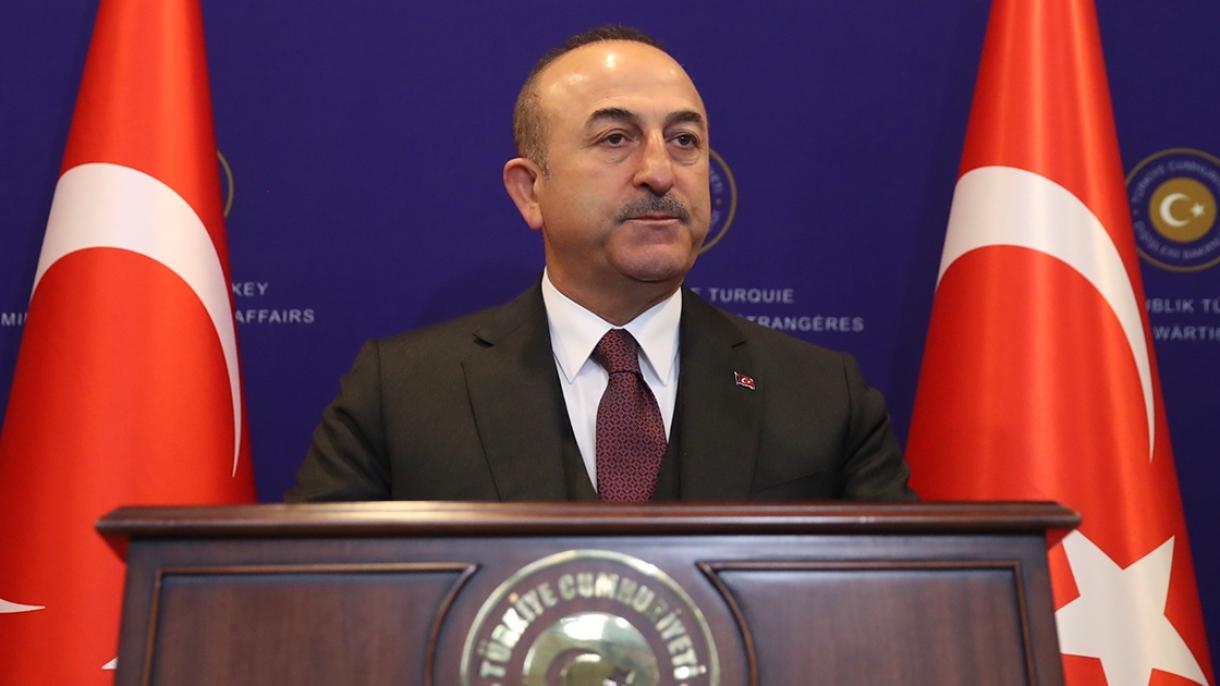 Çavuşoğlu:Ciszjordánia  izraeli megszállás alatt álló palesztin föld